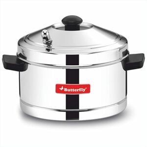 Butterfly 4 Plates Idli Aluminium Inner Lid Pressure Cooker | Buy Online in UK at ZetMart
