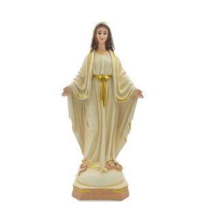 “Mother Mary Fiber Statue 18 inch – Catholic Immaculate Mary Statue UK”