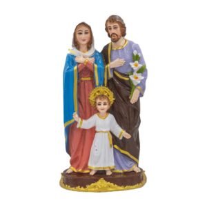 Holy Family (Thirukudumbam) Multi-Colour Statue | Buy Online in UK at ZetMart – Christian Gifts